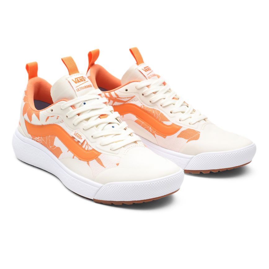 Vans Island Floral UltraRange EXO Dam Orange - Vans UltraRange Skor Billigt (XRJIN0687)